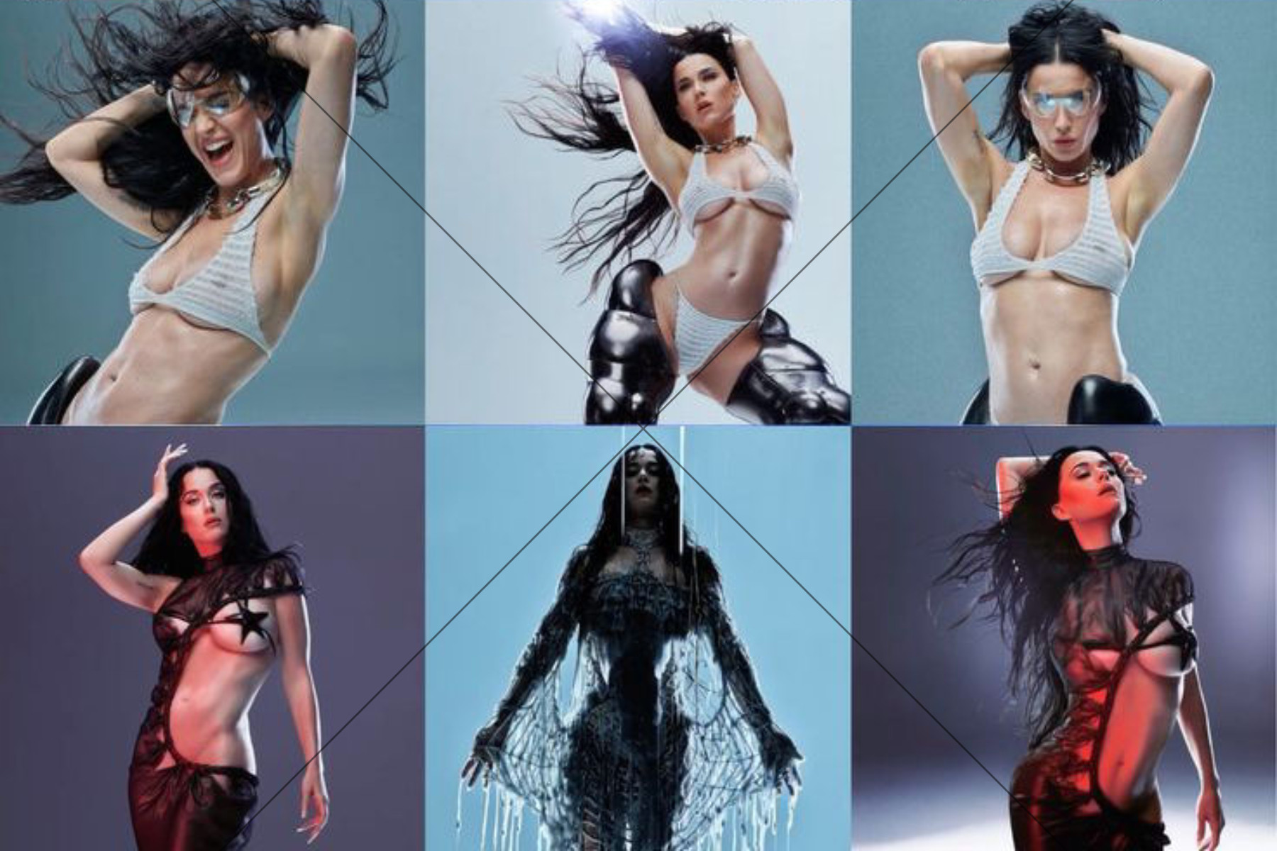 Katy Perry Singer Collage 6" x 4" Photo Print