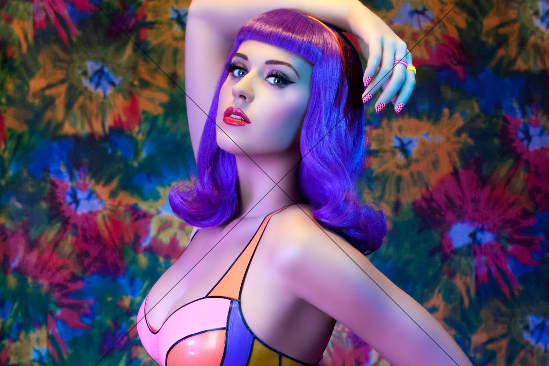 Katy Perry Singer Portrait 6" x 4" Photo Print