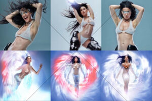 Katy Perry Singer Collage  6" x 4" Photo Print