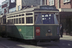 Footscray Tram 678 on Leeds Street 6" x 4" Photo Print