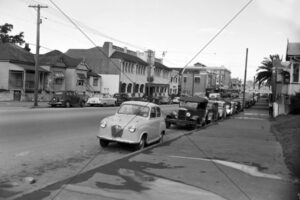 Grey Street South Brisbane Streetscape 1950s 6" x 4" Print