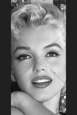 Marilyn Monroe Smiling Close Up 6" x 4" Photo Print