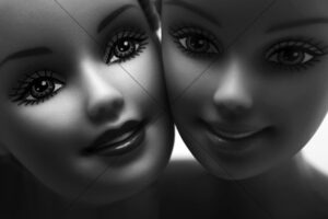 Barbie Dolls Close Friendship Portrait 6" x 4" Photo Print