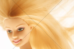Barbie Doll Blonde Hair Flowing 6" x 4" Photo Print