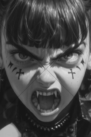 Black and White Portrait 6" x 4" Photo Print