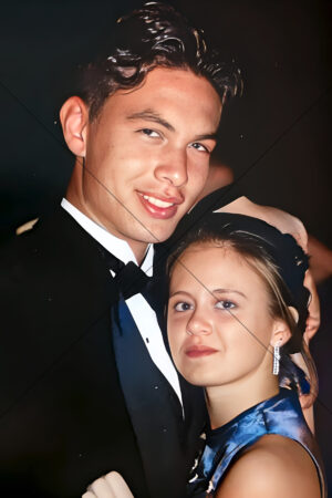 Prom Night Long Before Jason Momoa Became the Towering Force Behind Aquaman and Khal Drogo 6" x 4" Photo Print