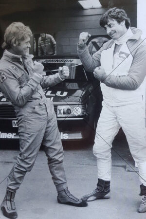 Peter Brock & Dick Johnson in the Pits 6" x 4" Photo Print
