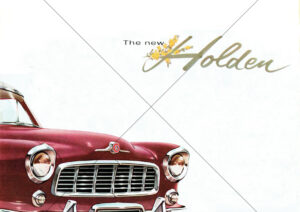 Holden FE 1956 The New Holden Grille Front From Flyer Brochure A4 Print