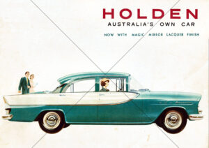 Holden FB 1960 Prestige Cover From Flyer Brochure A4 Print