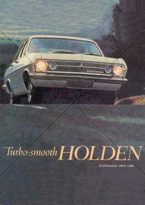 Holden HR Turbo-Smooth Flyer A4 Print