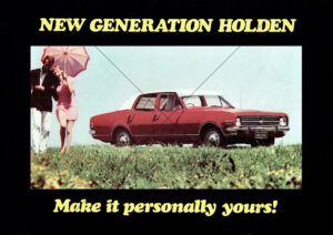 Holden HK Accessories Flyer A4 Print