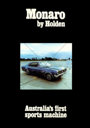 Holden HK Monaro Brochure A4 Print
