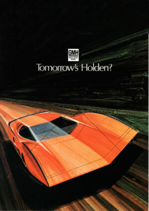 Holden Hurricane Concept Flyer A4 Print