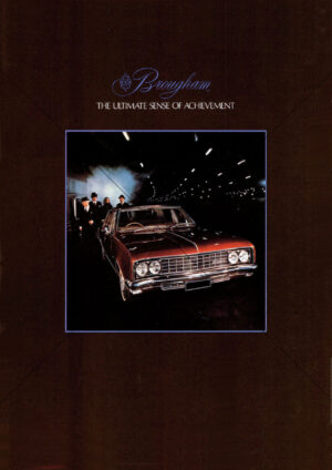Holden HG Brougham 1970 From Flyer Brochure A4 Print