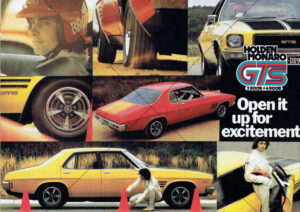 Holden HQ Monaro GTS 1973 From Flyer Brochure A4 Print