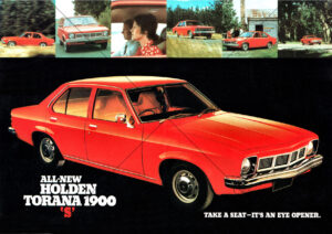 Holden Torana 1900 S 1974 From Flyer Brochure A4 Print