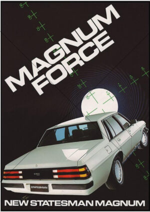Holden Statesman Magnum 1984 From Flyer Brochure A4 Print