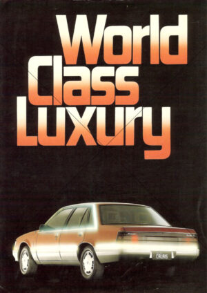 Holden Commodore VK Calais 1984 From Flyer Brochure A4 Print