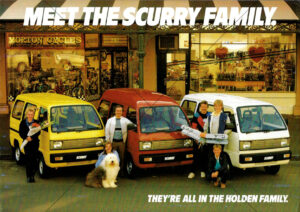 Holden Scurry 1985 From Flyer Brochure A4 Print