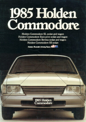 Holden Commodore 1985 From Flyer Brochure A4 Print