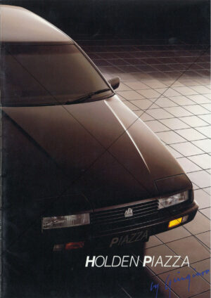 Holden Piazza 1986 From Flyer Brochure A4 Print