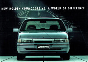 Holden VP Commodore 1992 From Flyer Brochure A4 Print
