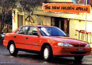 Holden Apollo JM 1993 From Flyer Brochure A4 Print