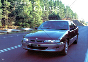 Holden Calais VR 1993 From Flyer Brochure A4 Print