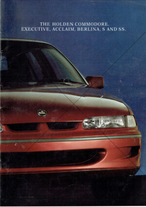 Holden Commodore VR 1993 From Flyer Brochure A4 Print