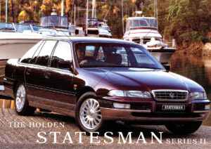 Holden VS Statesman Series II 1997 From Flyer Brochure A4 Print