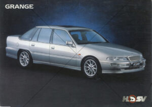 Holden HSV Grange VS 1997 From Flyer Brochure A4 Print
