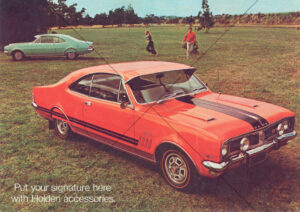 Holden HT Accessories From Flyer Brochure A4 Print