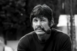 Charles Bronson Pipe Portrait Close Up Photo 6x4 Print