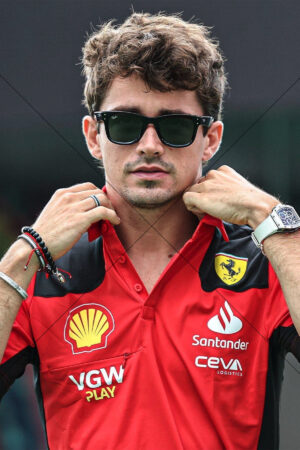 Charles Leclerc Ferrari Team Portrait Sunglasses Photo 6x4 Print
