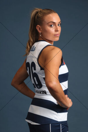 Claudia Gunjaca Geelong Football Club Portrait 6"x4" Photo Print