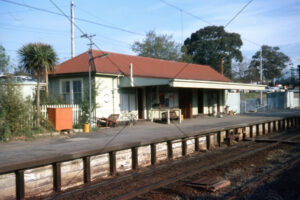 Ashburton Railway Station Platform, Red Roof Building 6" x 4" Photo Print