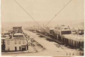Bourke Street Looking West From Spring Street - 1858 6" x 4" Photo Print