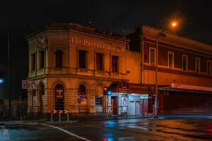 Ballarat - The Pancake Kitchen Corner Night 6" x 4" Photo Print