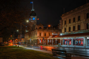 Ballarat - Central Square And Clocktower 6" x 4" Photo Print