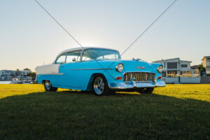 Chevrolet Bel Air 1955 Front Angle 6"x4" Photo Print