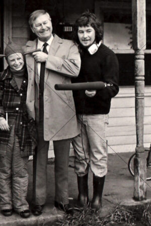 Division 4 Set Terry Donovan With Cast And Crew 6" x 4" Photo Print