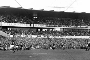 Essendon vs Carlton Crowd Banner Scene 6" x 4" Photo Print