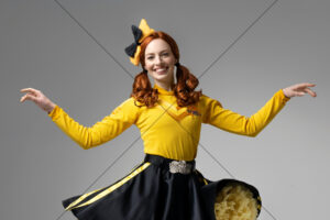 Emma Watkins Smiling With Arms Outstretched 6" x 4" Photo Print