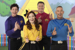 The Wiggles Group Thumbs Up At Wiggle House 6" x 4" Photo Print