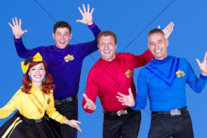 The Wiggles Blue Backdrop Fun Pose 6" x 4" Photo Print