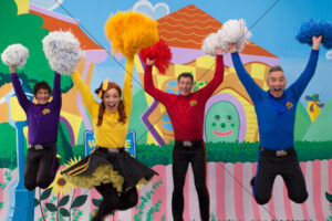 The Wiggles Jumping With Pom Poms 6" x 4" Photo Print