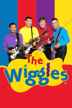 The Wiggles Logo Poster Guitars 6" x 4" Photo Print