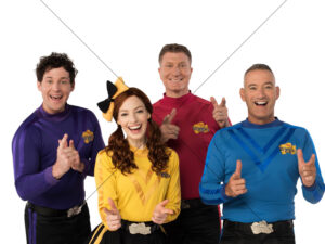 The Wiggles Studio Thumbs Up Lineup 6" x 8" Photo Print