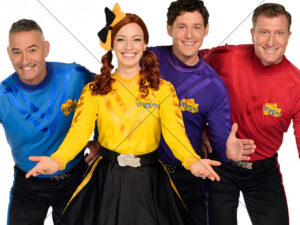 The Wiggles Emma Leads Group Arms Open 6" x 8" Photo Print