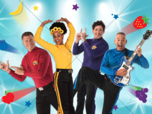 The Wiggles Fruit Backdrop With Guitar 6" x 8" Photo Print